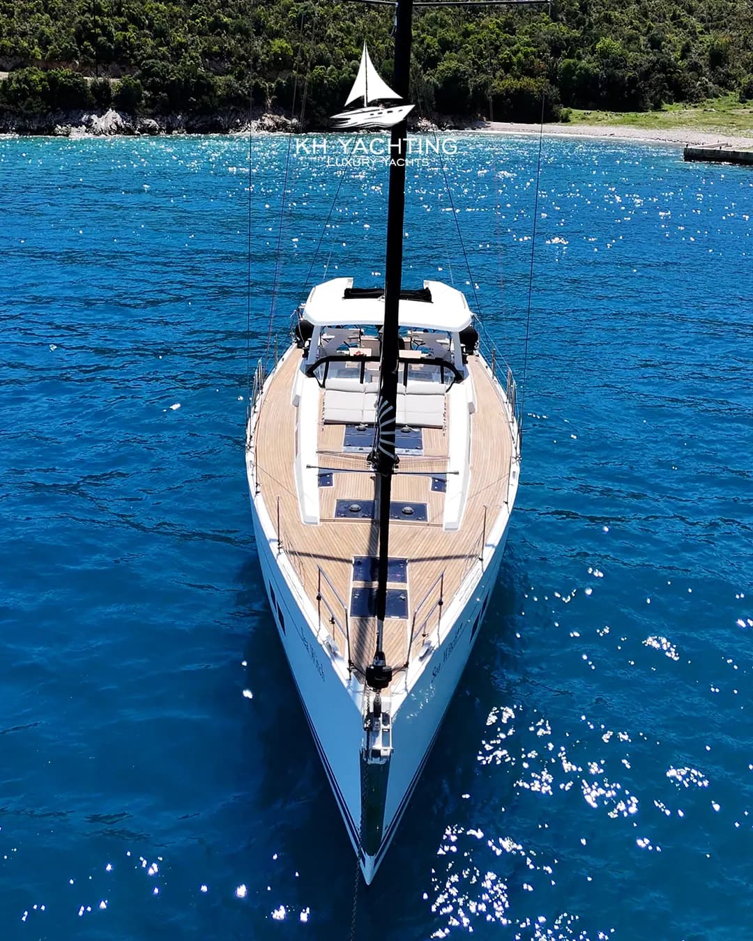 Aerial deck aboard Sea Witch