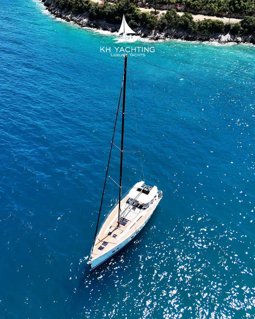 Aerial water aboard Sea Witch